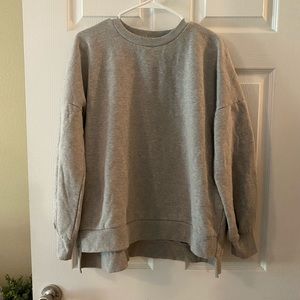 Zenana Gray Sweatshirt with Pockets